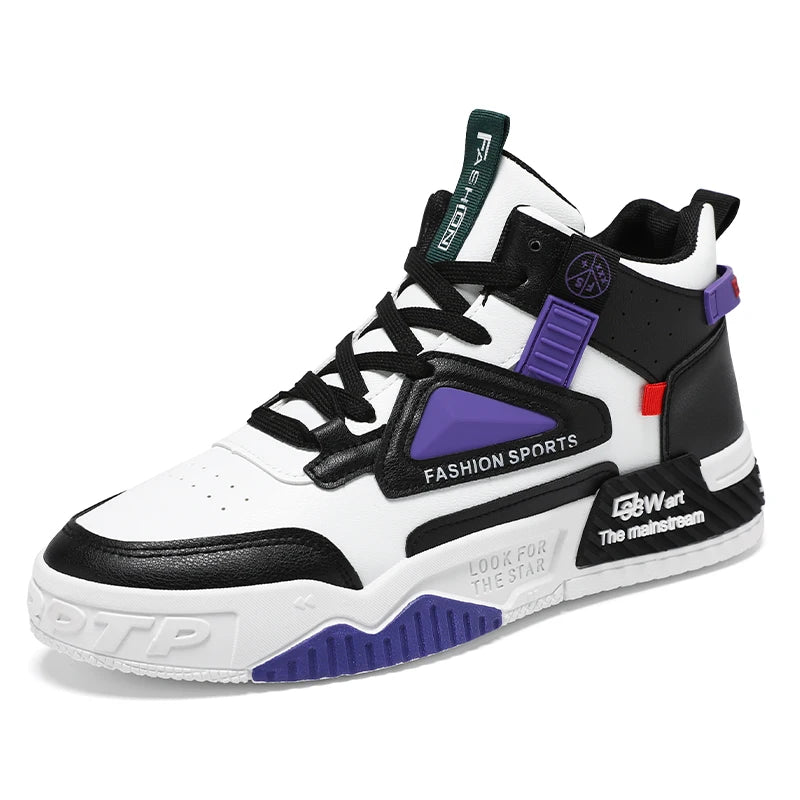 XRHT74 Men’s High-Top Sports Sneakers